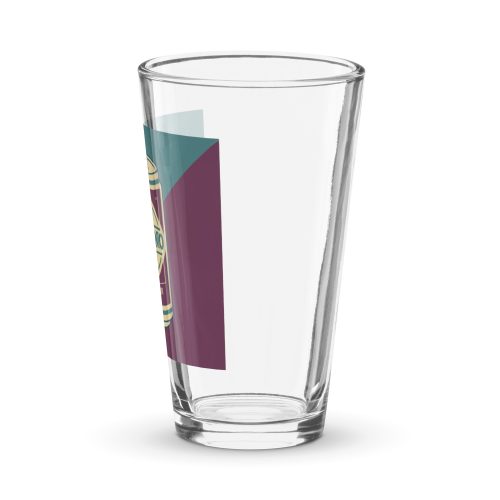 Di Canio Italian Lager Shaker pint glass West Ham Gift