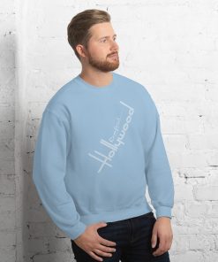 Light Blue Romford Hollywood’s Nightclub Sweatshirt Retro 1990’s style