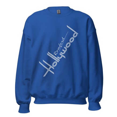 Blue Romford Hollywood’s Nightclub Sweatshirt Retro 1990’s style