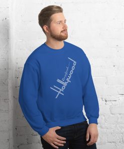 Blue Romford Hollywood’s Nightclub Sweatshirt Retro 1990’s style