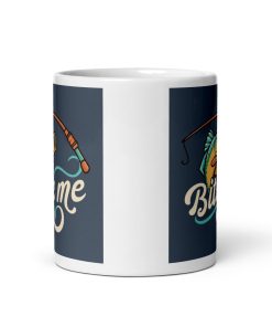 Bite Me Fishing Mug Gift for Anglers