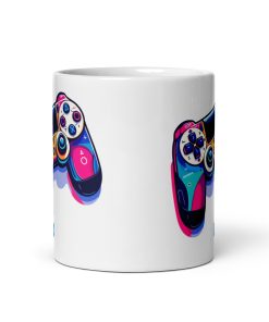 18th Birthday Mug Gift – Gaming Console Controller Level 18 Unlocked