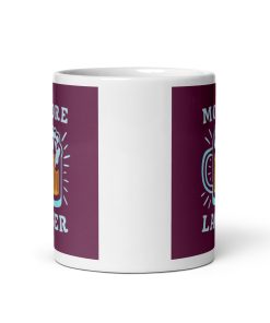 Moore Lager Beer Gift Mug for West Ham United Fans