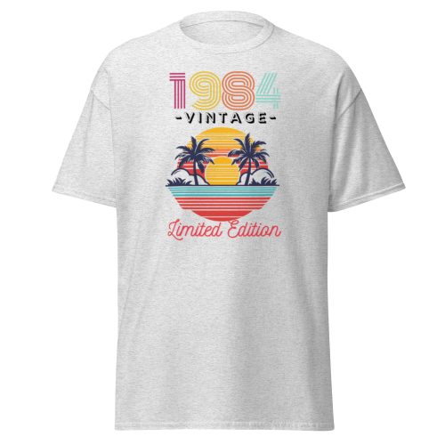 1984 Classic Vintage Limited Edition Birthday T-Shirt Present Born In 1984