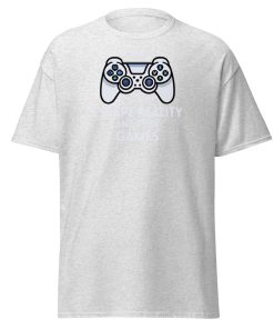 Escape Reality and Play Games T-shirt for Gamers