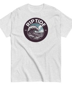 Rip Tide Men’s T-shirt Surfing Wave T-shirt Design