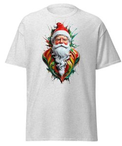 Santa Claus Splash Paint T-shirt Father Christmas T-shirt