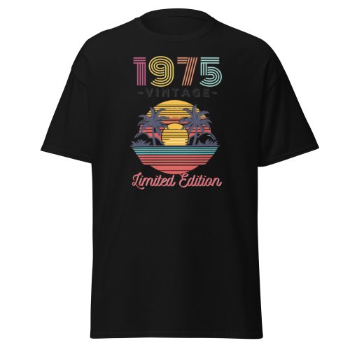 1975 Classic Vintage Limited Edition T-Shirt Present For Born In 1975