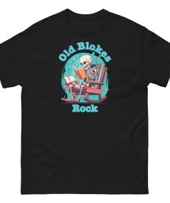 Old Blokes Rock T-shirt Present for an Old Bloke