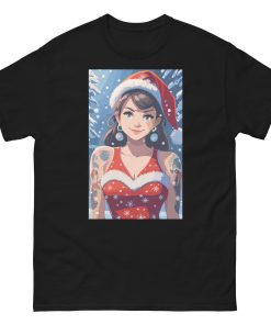 Christmas T-shirt – Anime Girl in Festive Christmas