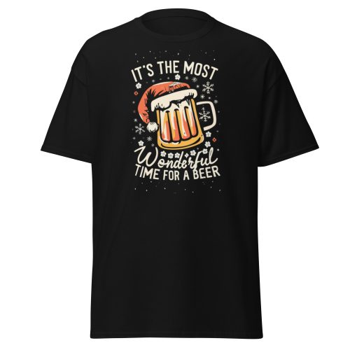 It’s The Most Wonderful Time For a Beer – Christmas T-shirt