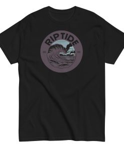 Rip Tide Men’s T-shirt Surfing Wave T-shirt Design