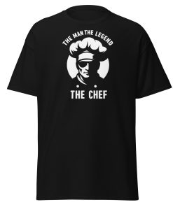 The Man The Legend The Chef T-shirt for Men Who Like Cooking