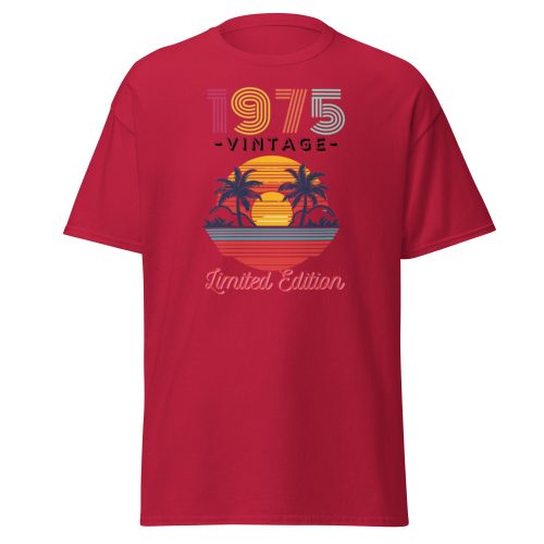 1975 Classic Vintage Limited Edition T-Shirt Present For Born In 1975