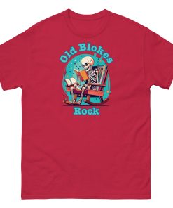 Old Blokes Rock T-shirt Present for an Old Bloke