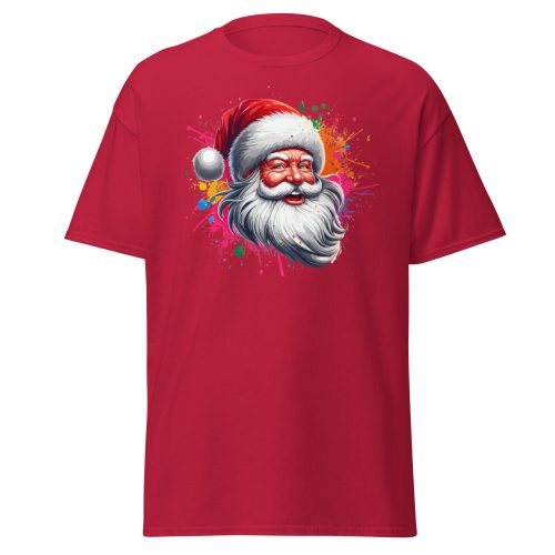 Father Christmas T-shirt Santa T-shirt bold bright colours