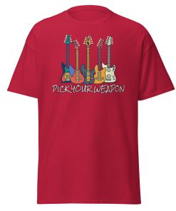 Pick Your Weapon – Guitar T-shirt Electric Guitars