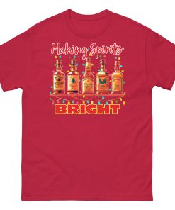 Making Spirits Bright Christmas T-shirt Festive Fun T-shirt