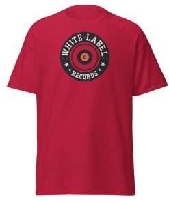 White Label Records T-shirt Vinyl Record T-shirt Design