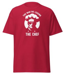 The Man The Legend The Chef T-shirt for Men Who Like Cooking