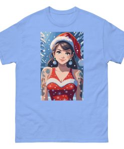 Christmas T-shirt – Anime Girl in Festive Christmas