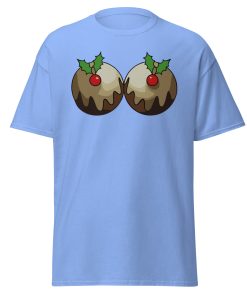 Christmas T-shirt with Christmas Puddings Funny Festive T-shirt