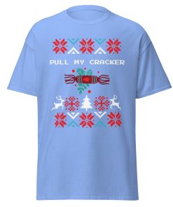 Pull My Cracker Christmas T-shirt Festive Funny T-shirt