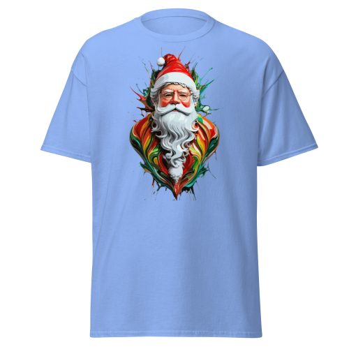 Santa Claus Splash Paint T-shirt Father Christmas T-shirt
