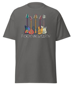 Pick Your Weapon – Guitar T-shirt Electric Guitars