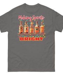 Making Spirits Bright Christmas T-shirt Festive Fun T-shirt