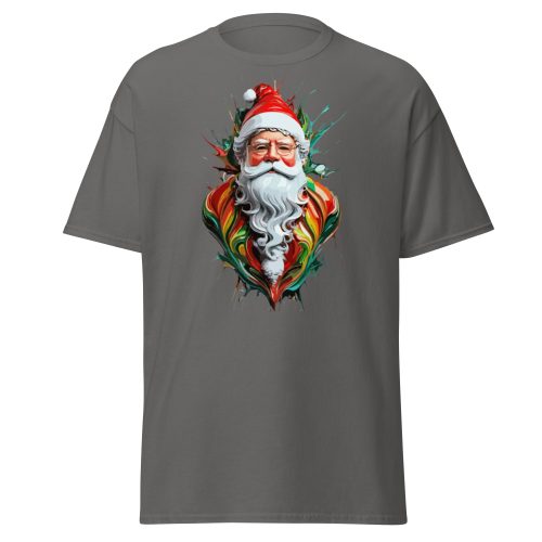 Santa Claus Splash Paint T-shirt Father Christmas T-shirt
