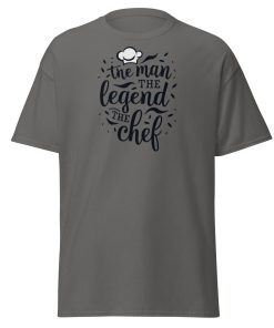 The Man The Legend The Chef T-shirt for Men Who Cook and Bake