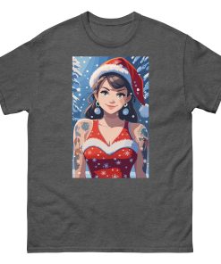 Christmas T-shirt – Anime Girl in Festive Christmas
