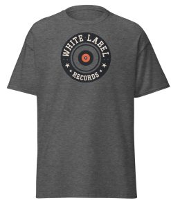 White Label Records T-shirt Vinyl Record T-shirt Design