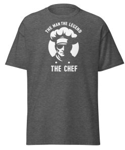 The Man The Legend The Chef T-shirt for Men Who Like Cooking