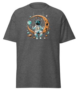 Astronaut on a Swing Swinging from the Moon T-shirt