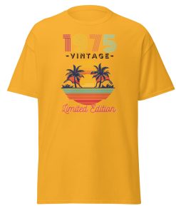 1975 Classic Vintage Limited Edition T-Shirt Present For Born In 1975