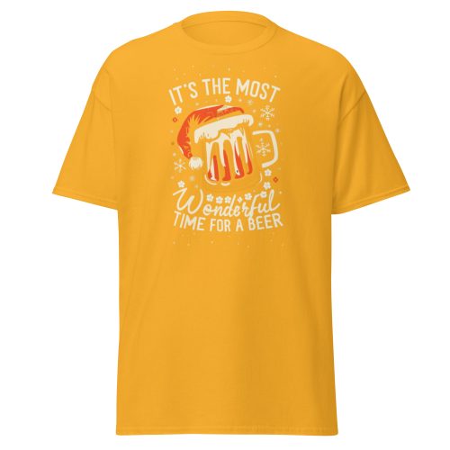 It’s The Most Wonderful Time For a Beer – Christmas T-shirt