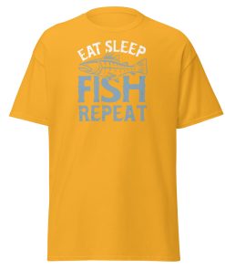 Eat Sleep Fish Repeat T-shirt Fishermen Angler t-shirts
