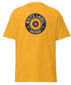 White Label Records T-shirt Vinyl Record T-shirt Design