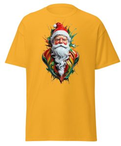Santa Claus Splash Paint T-shirt Father Christmas T-shirt