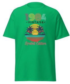 1984 Classic Vintage Limited Edition Birthday T-Shirt Present Born In 1984