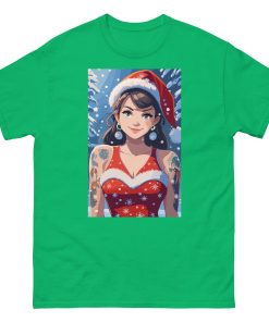 Christmas T-shirt – Anime Girl in Festive Christmas