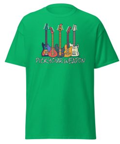Pick Your Weapon – Guitar T-shirt Electric Guitars