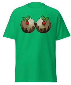Christmas T-shirt with Christmas Puddings Funny Festive T-shirt