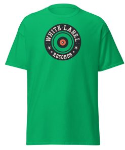 White Label Records T-shirt Vinyl Record T-shirt Design