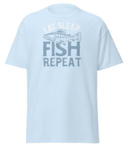 Eat Sleep Fish Repeat T-shirt Fishermen Angler t-shirts