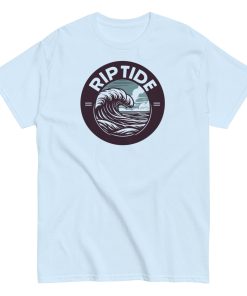 Rip Tide Men’s T-shirt Surfing Wave T-shirt Design