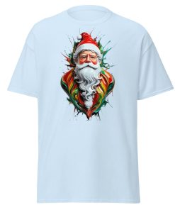 Santa Claus Splash Paint T-shirt Father Christmas T-shirt