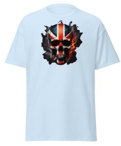 Skull Union Jack T-shirt Design